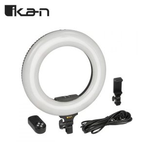 Ikan RLB40-M Oryon anillo de luz LED 14″ Bicolor (3200 K-5600 K) y soporte para smartphone