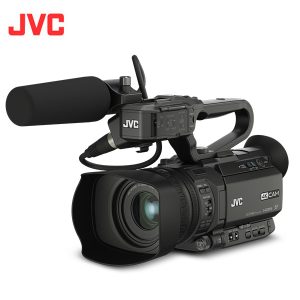 JVC GY-HM250U Camcorder 4KCAM con objetivo integrado 12x