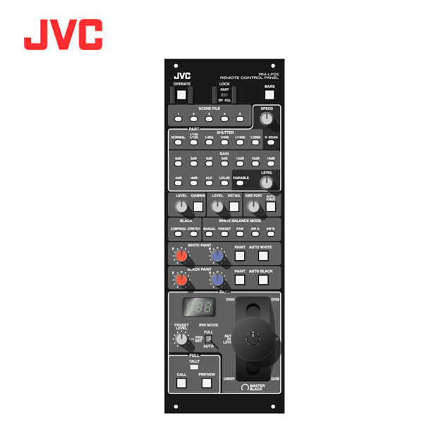 JVC RM-LP25 Control remoto para videocámaras ENG y de estudio de JVC