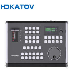 KatoVision KD61B Panel de control profesional Instant Replay para vMix (8 canales, T-Bar, LCD, RGB)