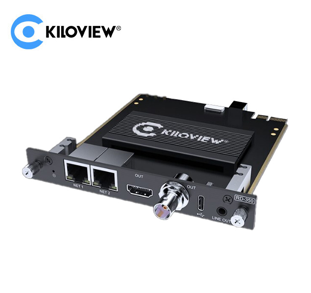 Kiloview RD-350 Tarjeta decodificadora multifuncional 4K