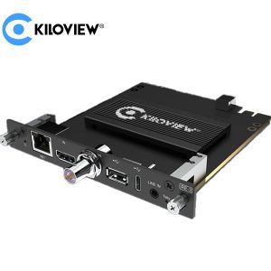 Kiloview RE-3 Tarjeta codificadora NDI 4K con interfaz múltiple