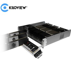 Alternative view of Kiloview RF02 Serie Cradle montaje en rack para 18 módulos