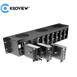 Kiloview RN03 Rack flexible para módulos NDI 10 ranuras (libre combinación)