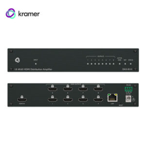 Kramer DA3-18-H1:8 Amplificador de Distribución 4K HDR HDMI DA