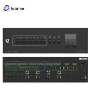 Kramer MTX3-88-PR-PRO 8x8 4K60 Matriz híbrida de presentación «todo en uno»