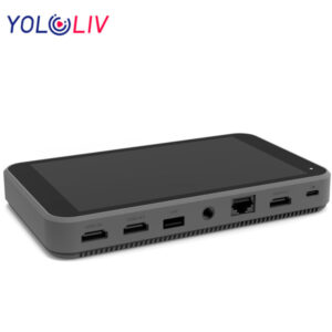 Alternative view of YoloLiv Instream Codificador y monitor de Streaming en directo verticales