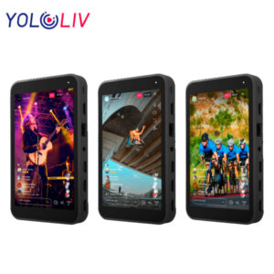 YoloLiv Instream Codificador y monitor de Streaming en directo verticales