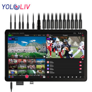 Yololiv YoloBox Extreme Sistema todo en uno Streaming en directo y Switcher multi cámaras