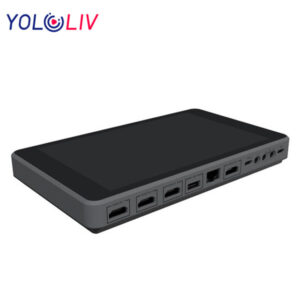 Alternative view of YoloLiv YoloBox Pro Sistema todo en uno Switcher multicámara y Streaming en directo