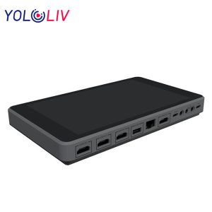 Alternative view of Yololiv YoloBox Pro transmisión y Switcher en vivo multicámara todo en uno
