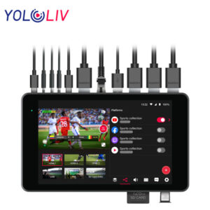 YoloLiv YoloBox Pro Sistema todo en uno Switcher multicámara y Streaming en directo
