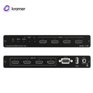 Alternative view of Kramer FC-174 Conversor de 4 canales HDMI 4K60 4:4:4 / 4:2:0 con HDCP 1.4 y 2.2