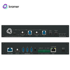 Kramer SWT3-31-HU-TR Switcher con extensor USB-C/HDMI 3x1 4K a 60 Hz