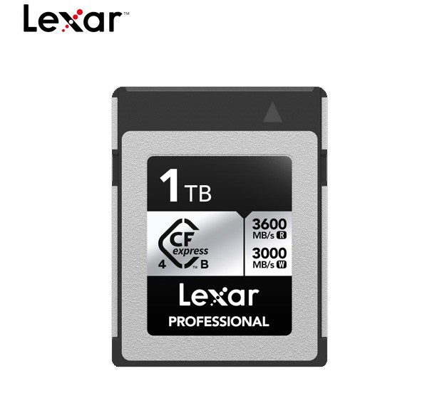 Lexar Tarjeta 1TB Professional SILVER CFexpress™ 4.0 Tipo B