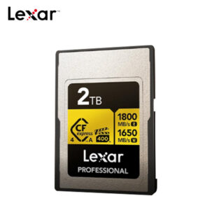 Lexar Tarjeta 2TB Professional GOLD CFexpress™ 4.0 Tipo A