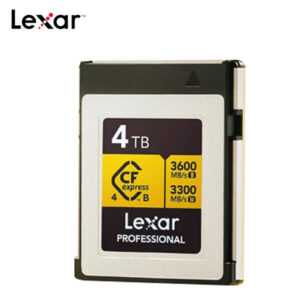 Lexar Tarjeta 4TB Professional GOLD CFexpress™ 4.0 Tipo B