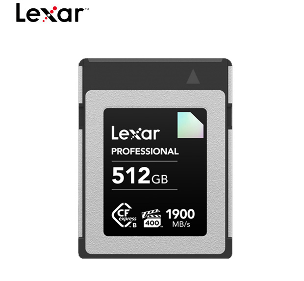 Lexar Tarjeta 512GB Professional CFexpress™ 2.0 Tipo B, serie DIAMOND