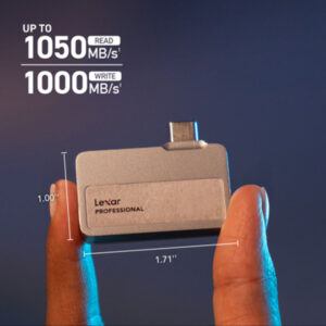 Alternative view of Lexar Professional Go 1TB SSD portable
