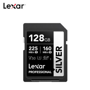 Lexar Tarjeta SDXC™ 128GB Professional SILVER UHS-I