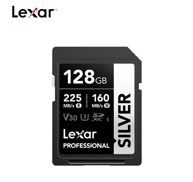 Lexar Tarjeta SDXC™ 128GB Professional SILVER UHS-I
