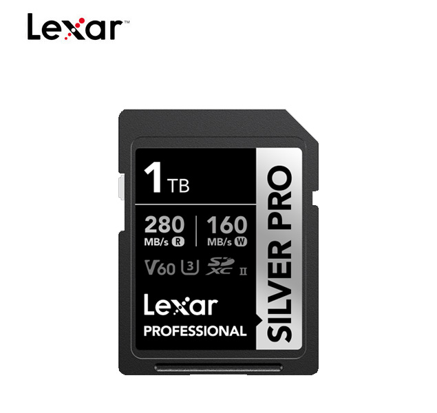 Lexar Tarjeta SDXC™ 1TB Professional SILVER PRO UHS-II