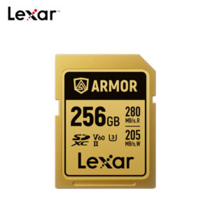 Lexar tarjeta SDXC™ 256GB Armor Gold UHS-II