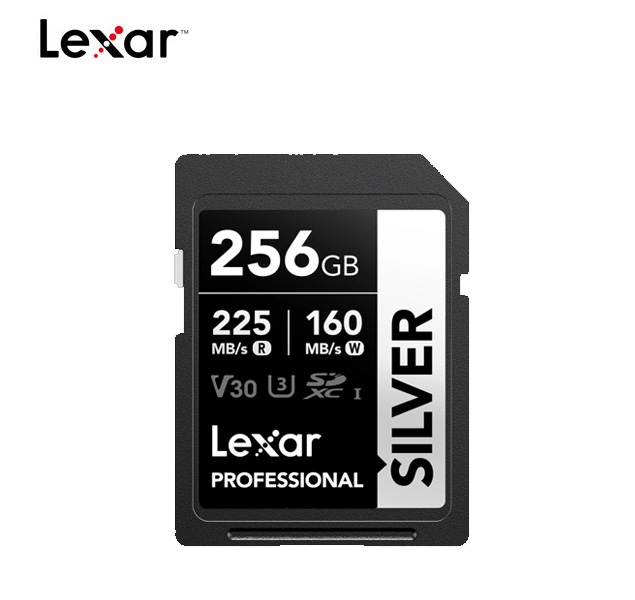 Lexar Tarjeta SDXC™ 256GB Professional SILVER UHS-I