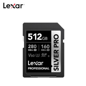 Lexar Tarjeta SDXC™ 512GB Professional SILVER PRO UHS-II