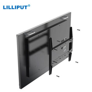 Alternative view of Lilliput Q43-8K monitor producción de estudio 43" 8K 12G-SDI
