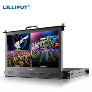 Lilliput RM1731S-12G Monitor extraíble montaje en rack de 17,3" 4×12G-SDI y 1U