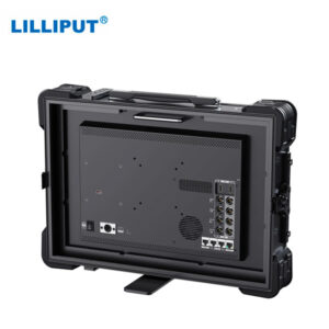 Alternative view of Lilliput UQ19 monitor producción de estudio 18,4" (1000 nits) 8K, 12G-SDI y HDMI 2.1
