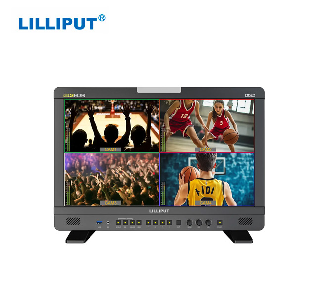 Lilliput UQ19 monitor producción de estudio 18,4" (1000 nits) 8K, 12G-SDI y HDMI 2.1