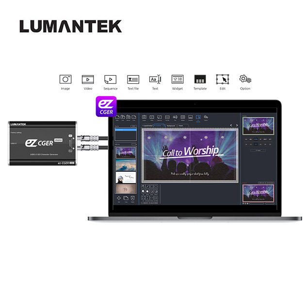 Lumantek ez-CGER mini USB 3.0 LIVE CG Fill/Key - Imagen 2