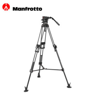 Manfrotto MVK526TWINFCUS Cabezal video 526 con trípode 645 Fast Twin Carbon