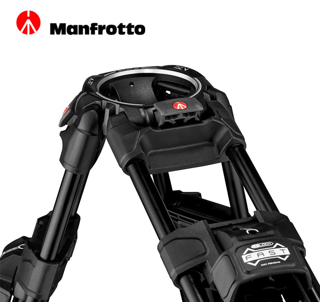 Manfrotto MVTTWINFAUS 645 Trípode rápido de aluminio de patas dobles - Imagen 2