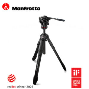 Manfrotto ONE Alu con cabezal fluido 500X