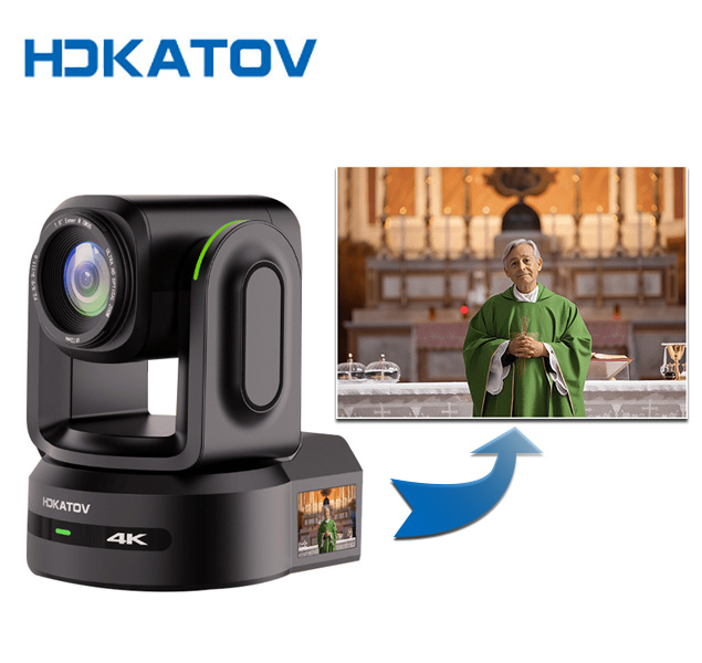 HDKatov KT-BC10HU 4K30fps, Zoom Óptico 12x HDMI, 12G-SDI y 3G-SDI - Imagen 2