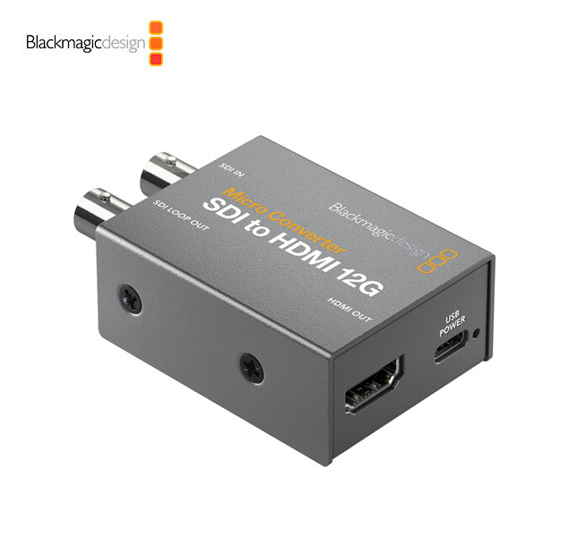 Blackmagic Design Micro Converter SDI a HDMI 12G