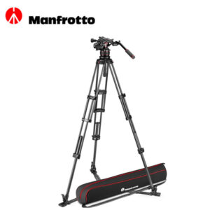 Manfrotto MVK612TWINGCUS Serie Nitrotech 612 Trípode fibra de carbono c/patas dobles