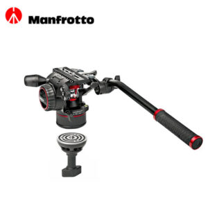 Alternative view of Manfrotto MVKN8TWING Cabezal Nitrotech N8 Trípode fibra de carbono c/patas dobles