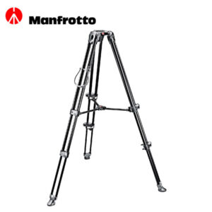 Manfrotto MVT502AM Trípode para cámara de video aluminio, telescópico, con patas dobles