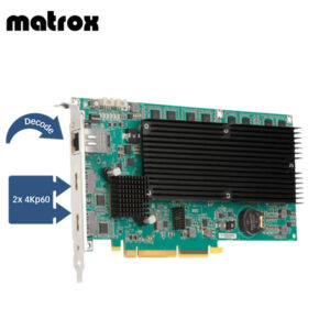Matrox Mura IPXI-D2MHF Captura 4K y decodificador (sin ventilador)