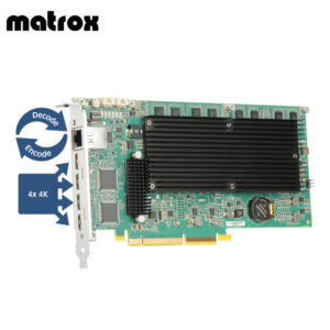 Matrox MURA IPXI-E4JHF Captura 4K y codificación/decodificación IP (sin ventilador)