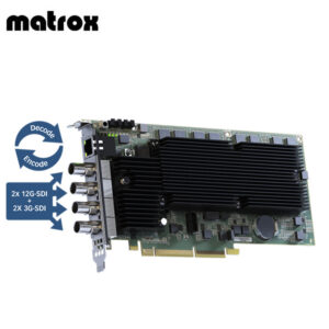 Matrox MURA IPXI-E4SHF Captura 4K y codificación/decodificación IP (sin ventilador)