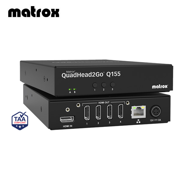 Matrox QuadHead2Go Q155 Dispositivo controlador multimonitor
