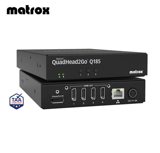 Matrox QuadHead2Go Q185 Dispositivo controlador multimonitor