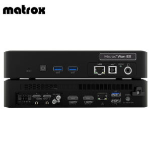 Matrox Vion EX Puerta enlace de video IP compacta con entradas SDI, HDMI e IP