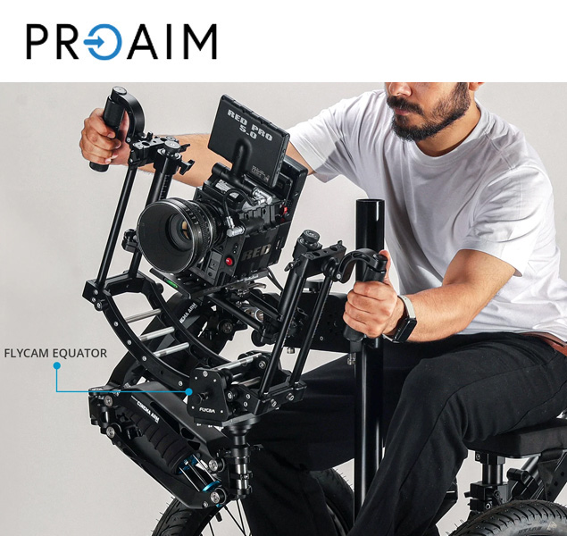Proaim Cinema Pro estabilizador de cámaras video de mano. Capacidad de carga: 15-29 kg - Imagen 2