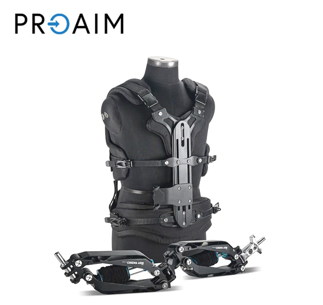 Proaim Cinema Pro estabilizador de cámaras video de mano. Capacidad de carga: 15-29 kg
